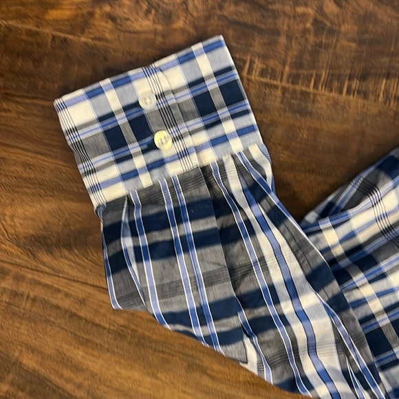 Hugo Boss Regular Fit Plaid Cotton Button Down, sz. XL. - Picture 5 of 11